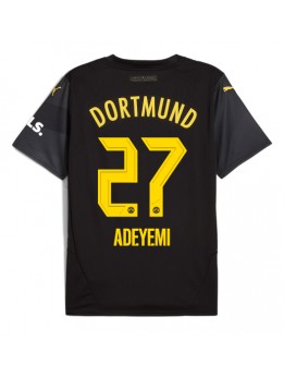 Borussia Dortmund Karim Adeyemi #27 Replika Borta Kläder 2024-25 Kortärmad